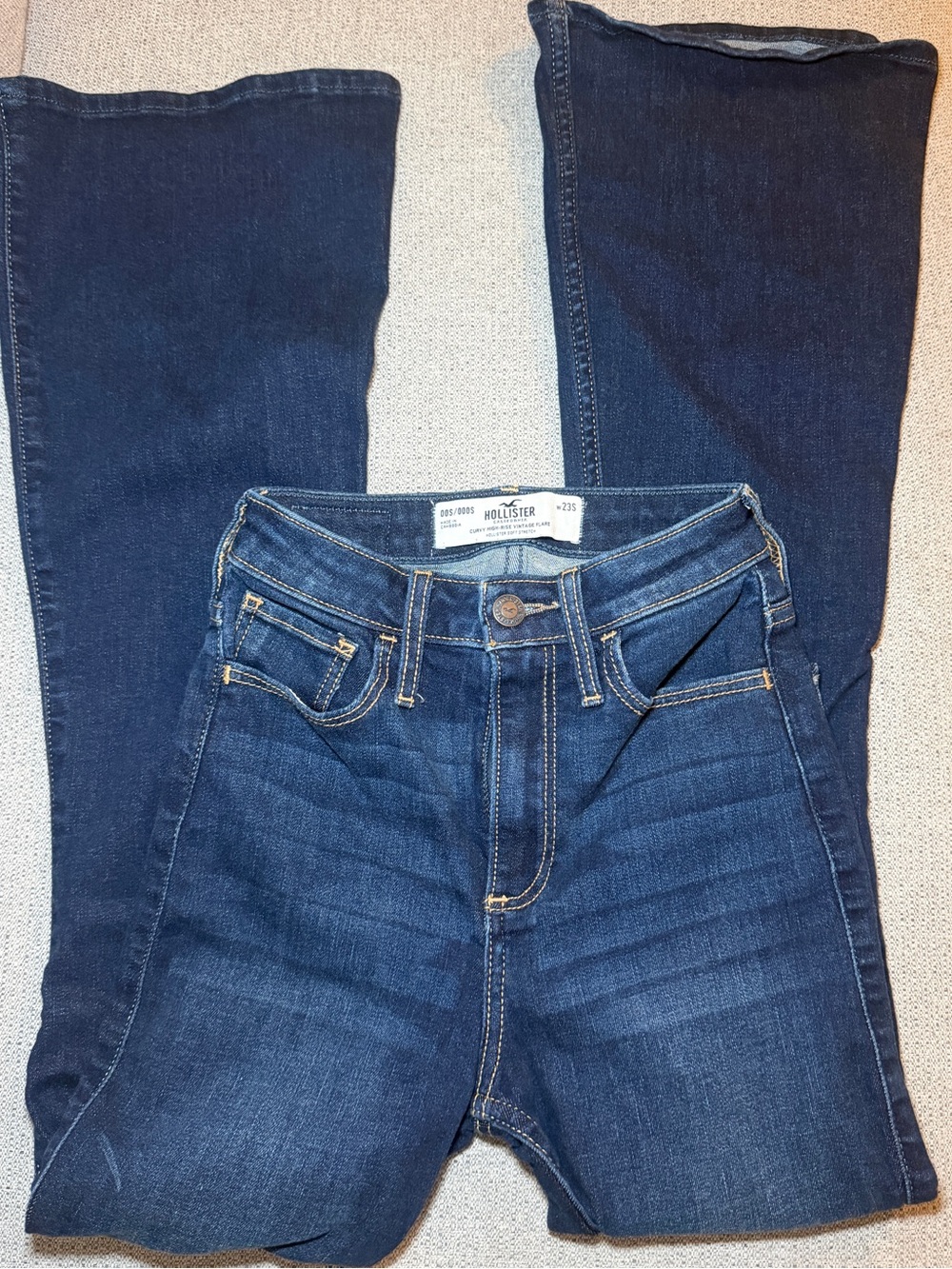 Dark Blue Women’s Stretch Bootcut Jeans